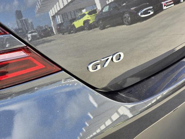 new 2025 Genesis G70 car, priced at $44,415