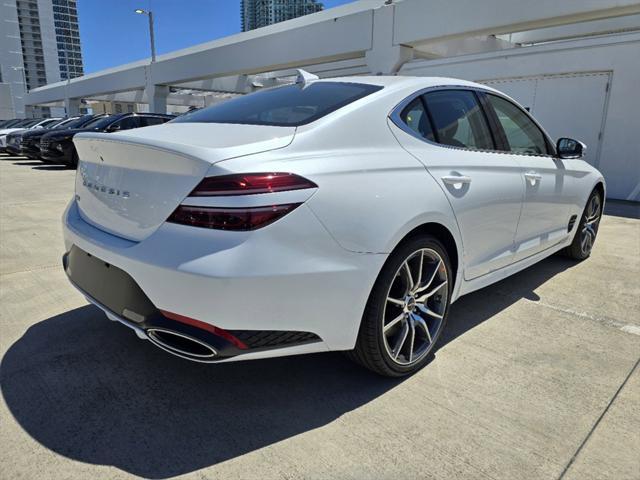 new 2024 Genesis G70 car, priced at $45,875