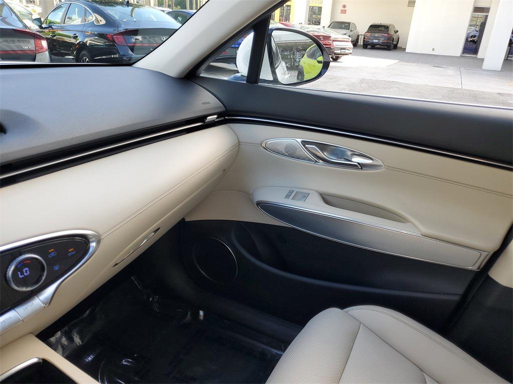 used 2023 Genesis GV70 car, priced at $33,399