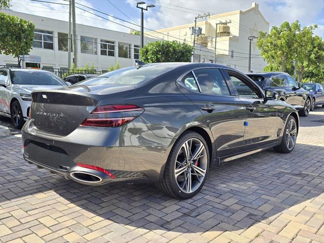 new 2025 Genesis G70 car, priced at $44,245