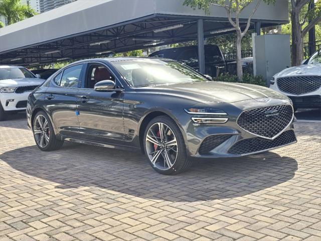 new 2025 Genesis G70 car, priced at $44,245