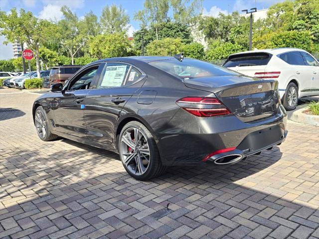 new 2025 Genesis G70 car, priced at $44,245