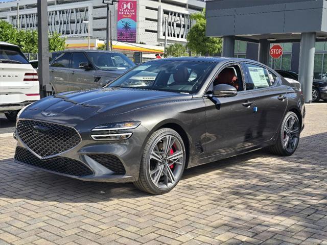 new 2025 Genesis G70 car, priced at $44,245