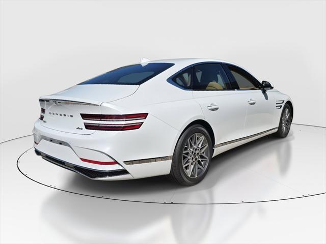 new 2025 Genesis G80 car, priced at $58,480