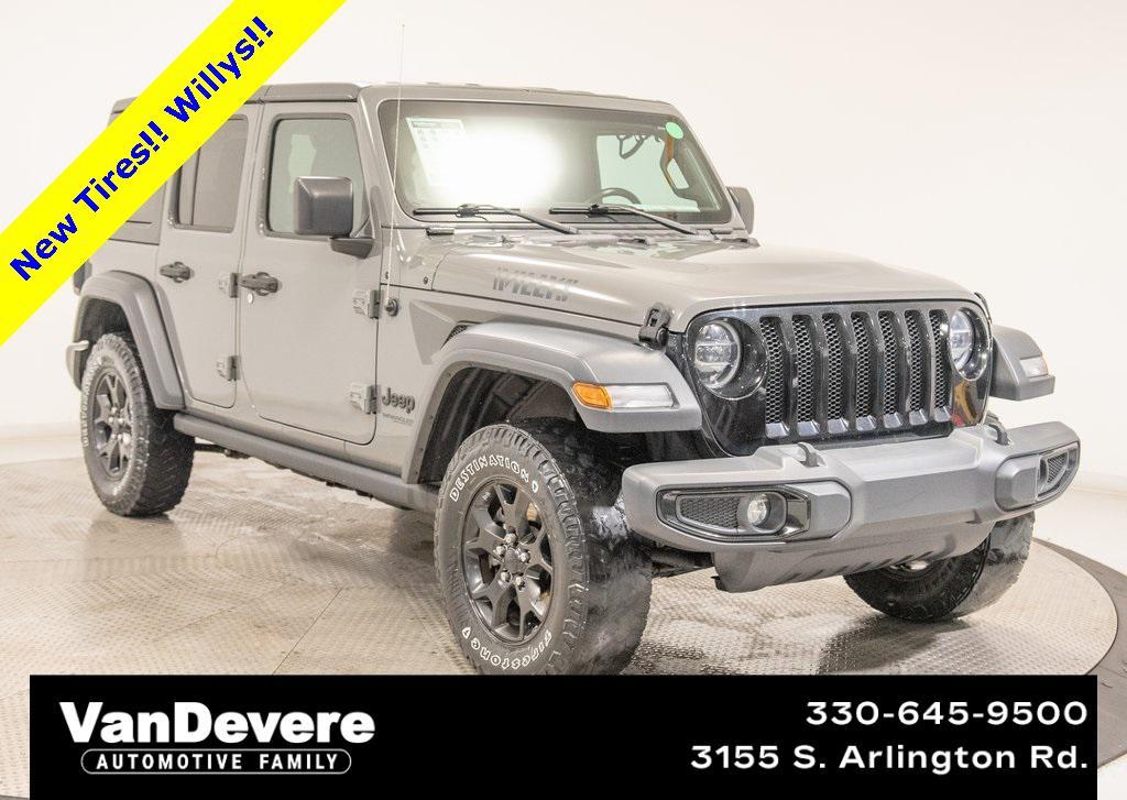 used 2020 Jeep Wrangler Unlimited car, priced at $25,889