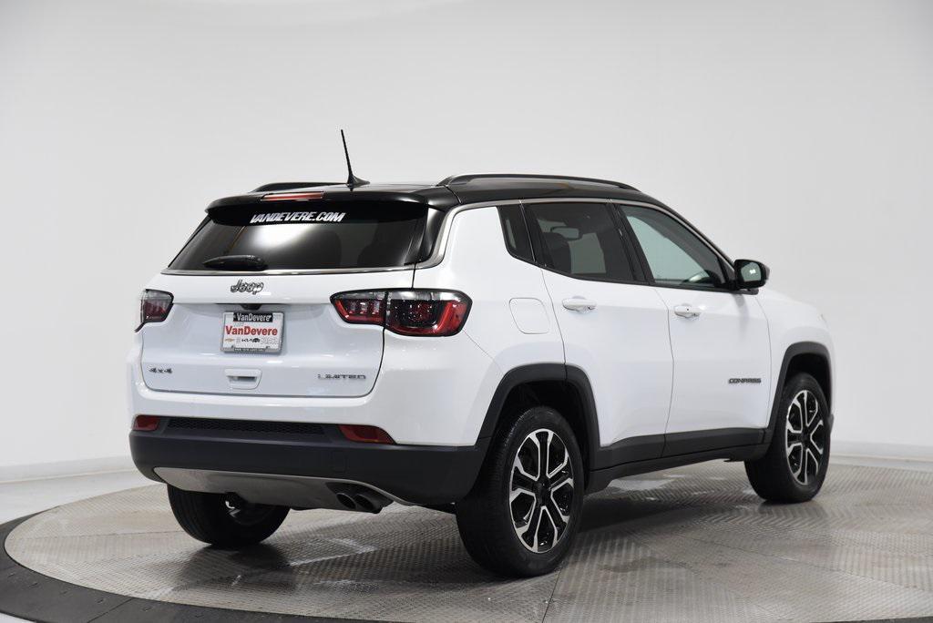 used 2022 Jeep Compass car, priced at $24,689