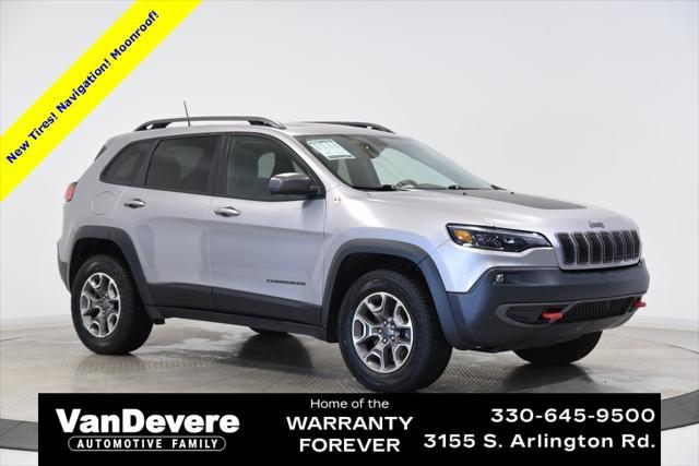 used 2020 Jeep Cherokee car, priced at $21,589