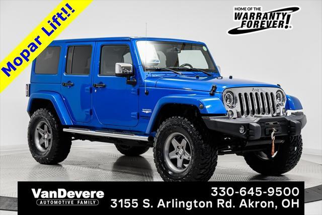 used 2015 Jeep Wrangler Unlimited car, priced at $22,989