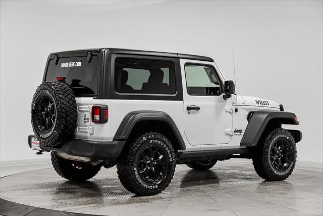 used 2021 Jeep Wrangler car, priced at $28,772