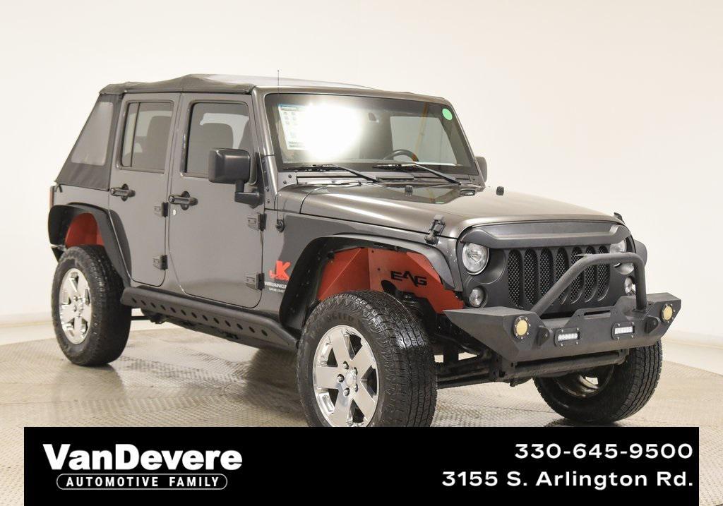 used 2017 Jeep Wrangler Unlimited car, priced at $17,995