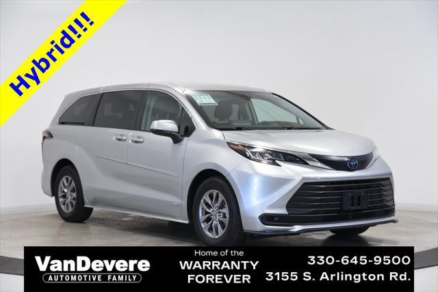 used 2021 Toyota Sienna car, priced at $32,989