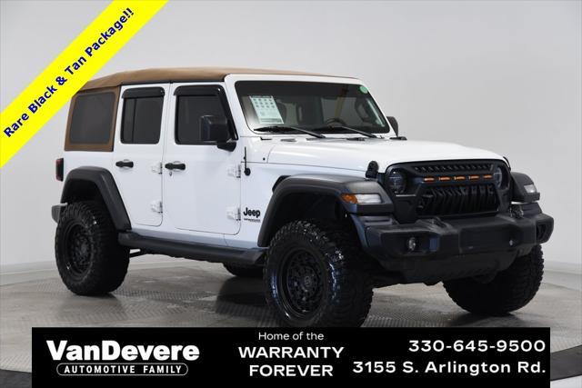 used 2020 Jeep Wrangler Unlimited car, priced at $28,741