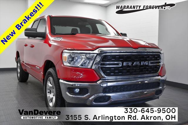 used 2022 Ram 1500 car, priced at $26,989