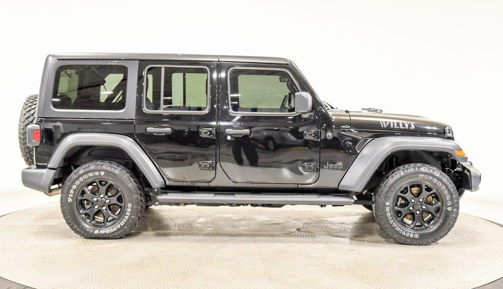 used 2020 Jeep Wrangler Unlimited car, priced at $26,441