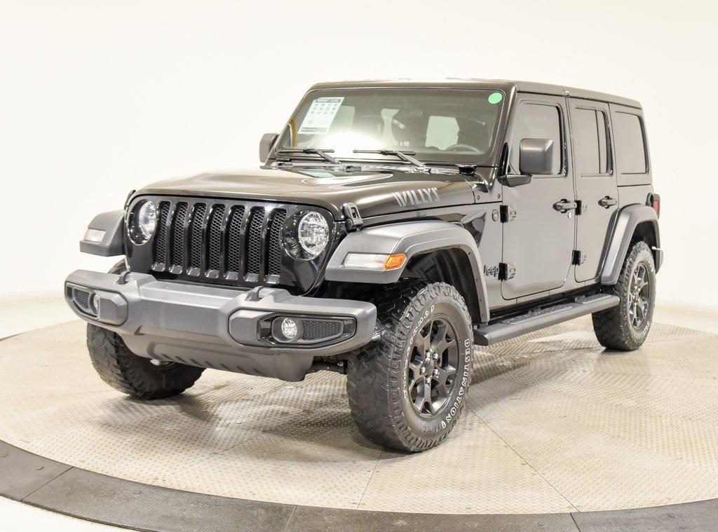 used 2020 Jeep Wrangler Unlimited car, priced at $26,441