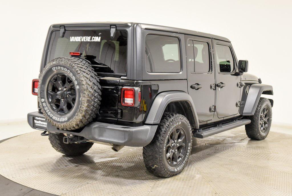 used 2020 Jeep Wrangler Unlimited car, priced at $26,441