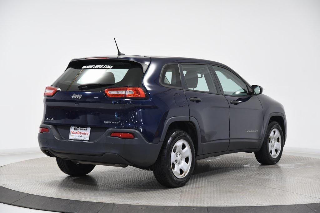 used 2014 Jeep Cherokee car, priced at $9,689