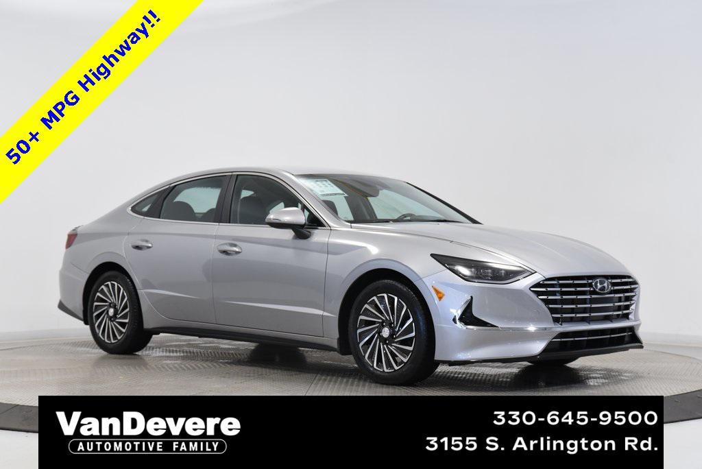 used 2023 Hyundai Sonata Hybrid car, priced at $23,389
