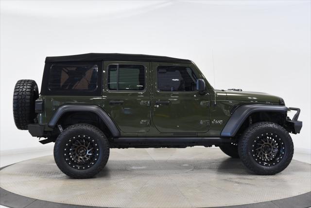 used 2021 Jeep Wrangler Unlimited car, priced at $32,589