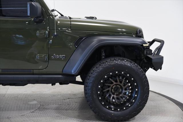 used 2021 Jeep Wrangler Unlimited car, priced at $32,589