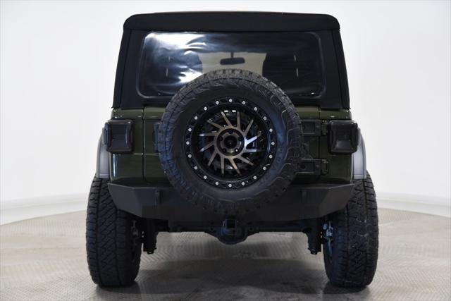 used 2021 Jeep Wrangler Unlimited car, priced at $32,589