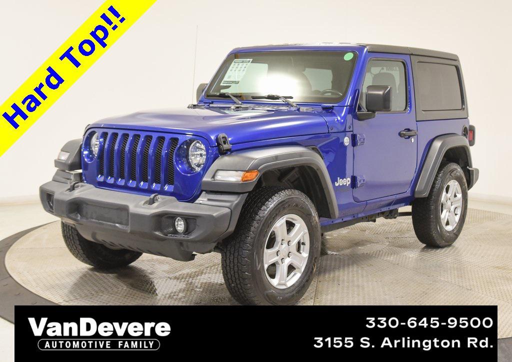 used 2020 Jeep Wrangler car, priced at $23,889