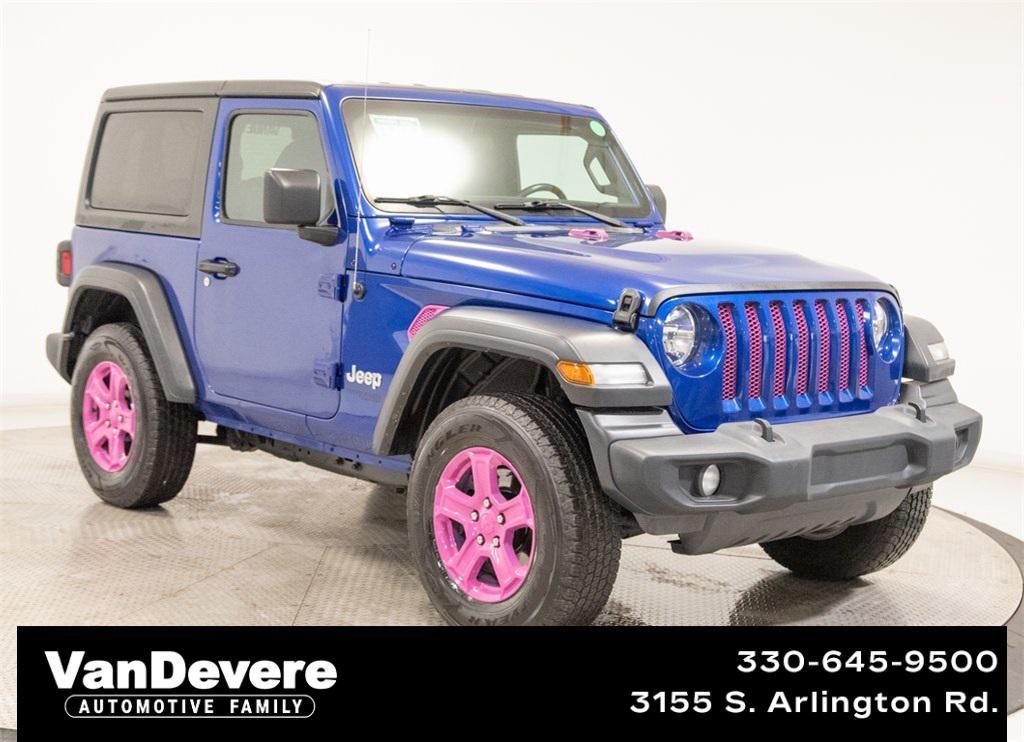 used 2020 Jeep Wrangler car, priced at $24,972