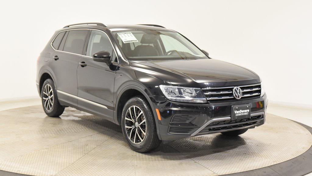 used 2021 Volkswagen Tiguan car, priced at $20,972