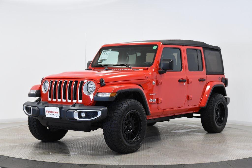 used 2019 Jeep Wrangler Unlimited car, priced at $22,972
