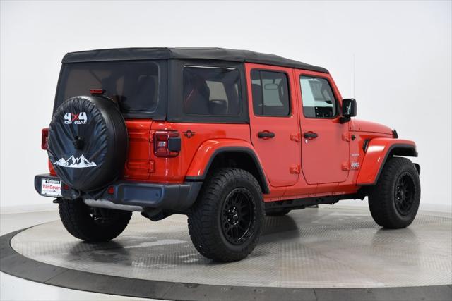 used 2019 Jeep Wrangler Unlimited car, priced at $26,989