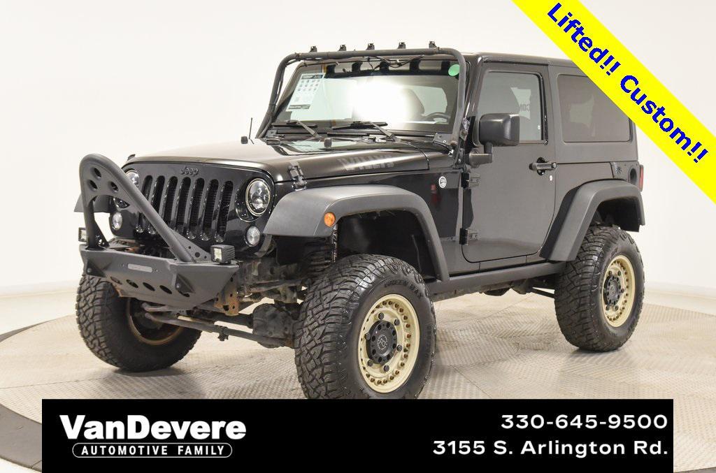 used 2017 Jeep Wrangler car, priced at $21,872