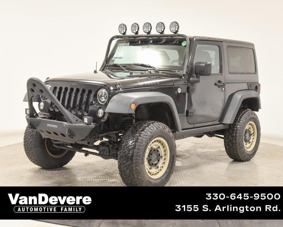 used 2017 Jeep Wrangler car, priced at $20,989