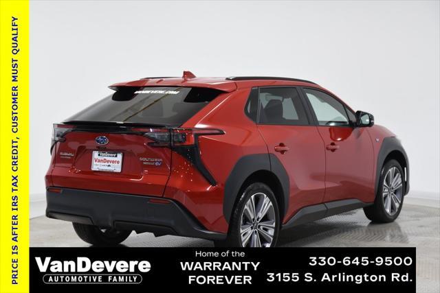 used 2023 Subaru Solterra car, priced at $20,972