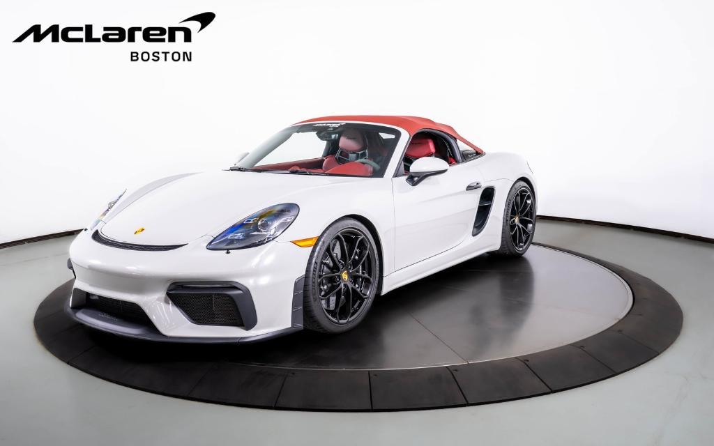 used 2021 Porsche 718 Spyder car, priced at $121,159