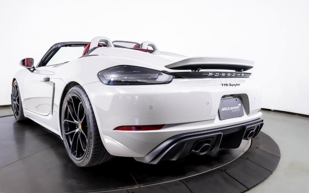 used 2021 Porsche 718 Spyder car, priced at $124,343