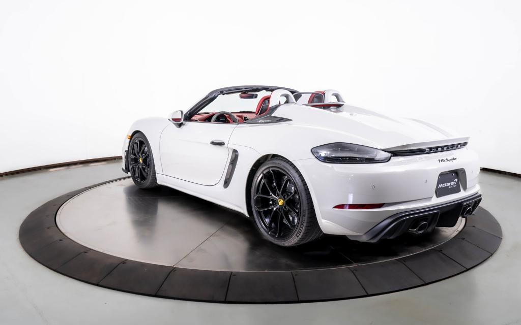 used 2021 Porsche 718 Spyder car, priced at $124,343