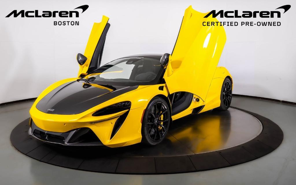 used 2024 McLaren Artura car, priced at $210,309