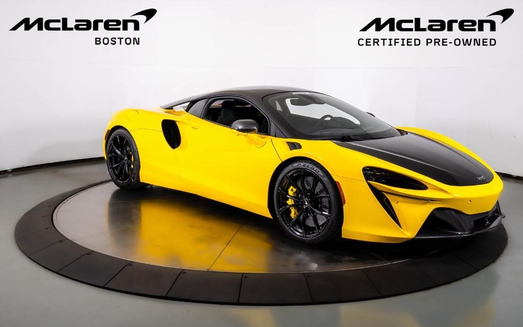 used 2024 McLaren Artura car, priced at $210,309