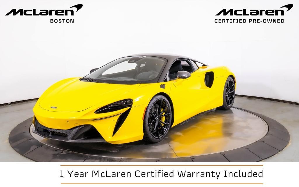 used 2024 McLaren Artura car, priced at $209,637