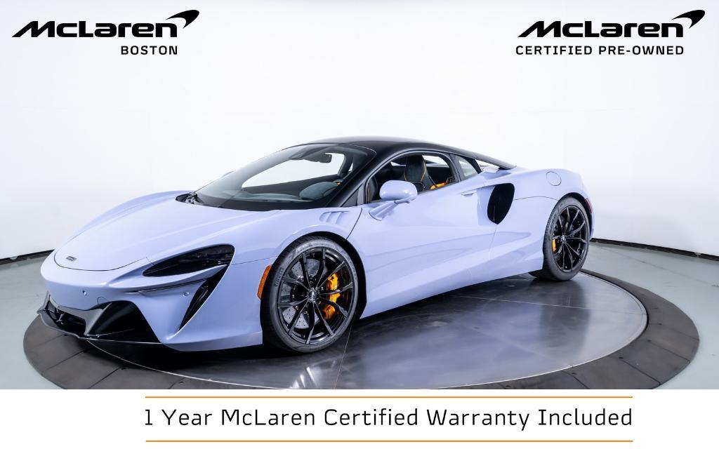 used 2024 McLaren Artura car, priced at $210,659