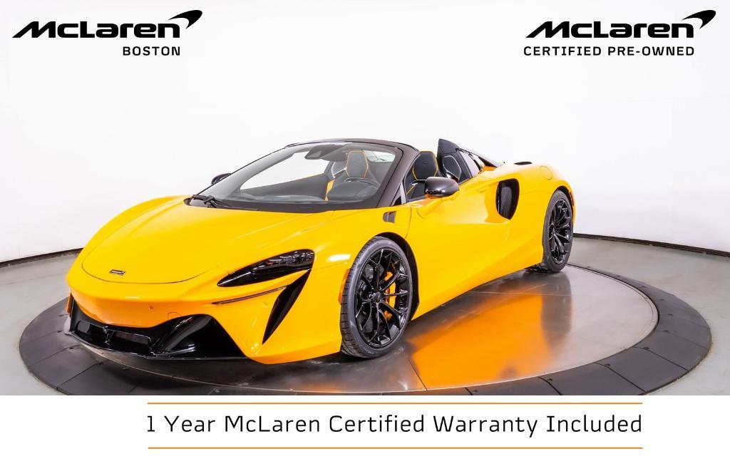 used 2025 McLaren Artura car, priced at $298,945