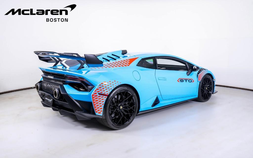 used 2022 Lamborghini Huracan STO car, priced at $382,045