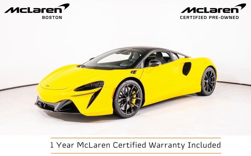 used 2023 McLaren Artura car, priced at $189,999