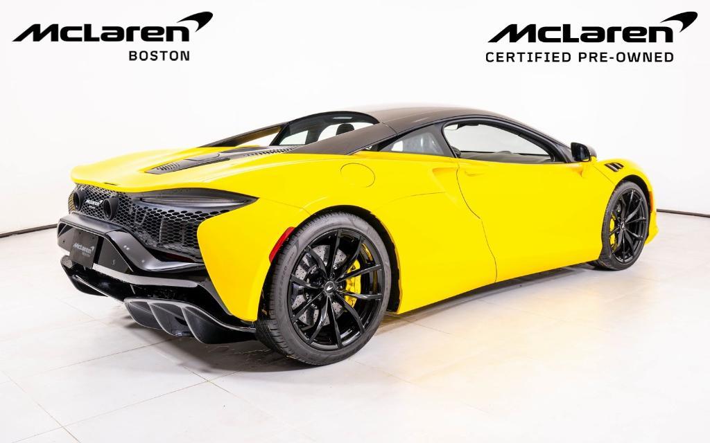 used 2023 McLaren Artura car, priced at $189,999