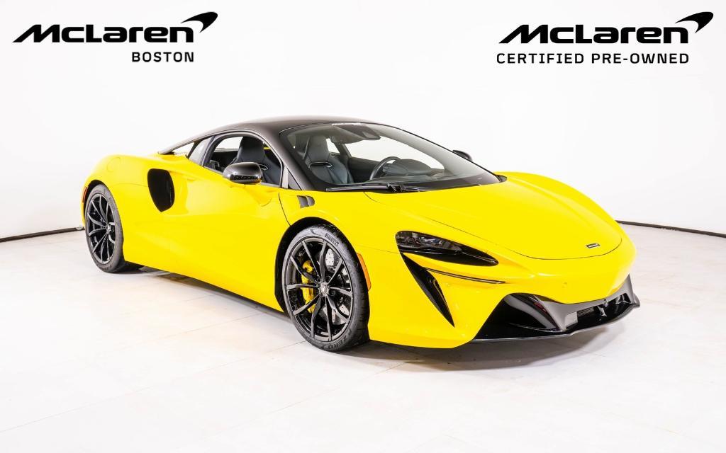 used 2023 McLaren Artura car, priced at $189,999