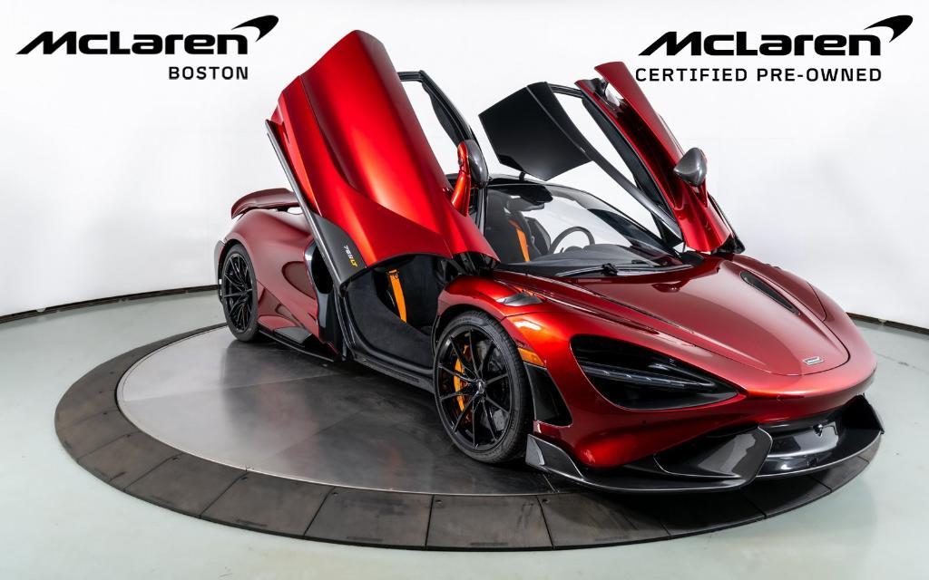 used 2021 McLaren 765LT car, priced at $441,596