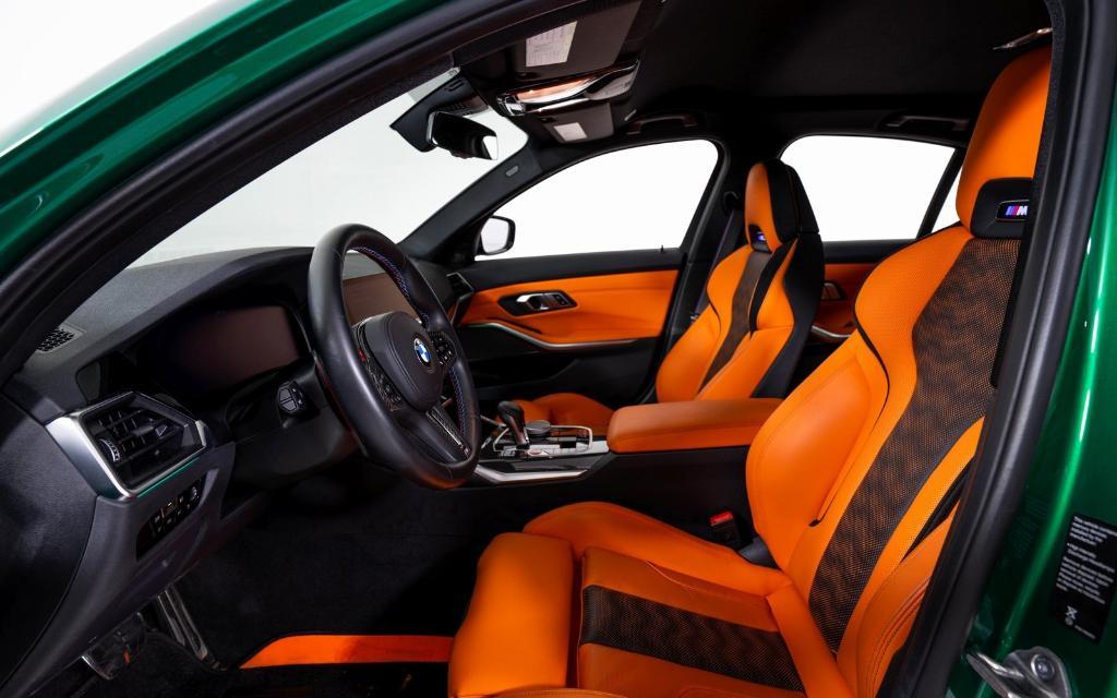 used 2022 BMW M3 car, priced at $83,559