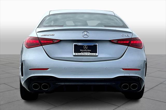 new 2024 Mercedes-Benz AMG C 43 car, priced at $68,010