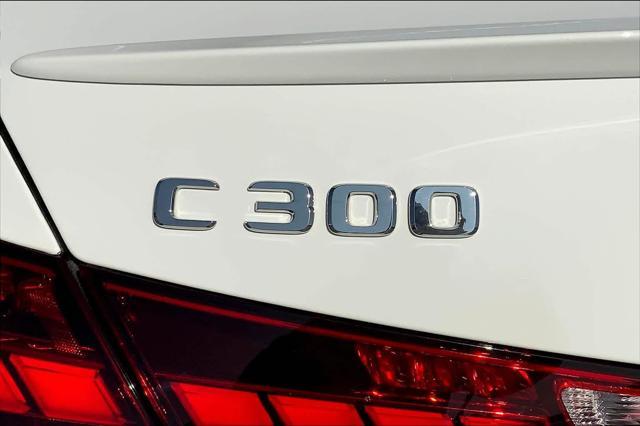 new 2025 Mercedes-Benz C-Class car, priced at $54,225