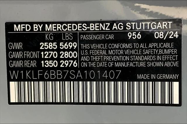 new 2025 Mercedes-Benz E-Class car, priced at $80,255